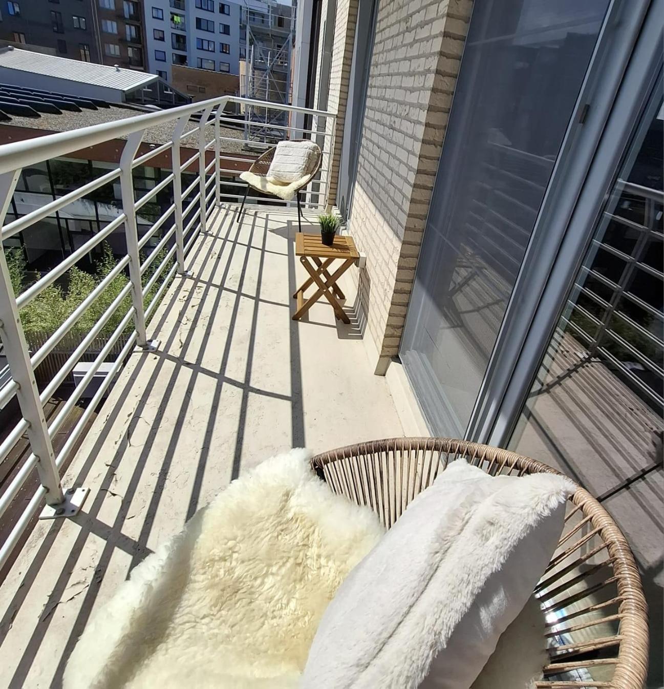 Luxueus, Ruim Appartement Op 350M Van Het Strand Oostende Bagian luar foto