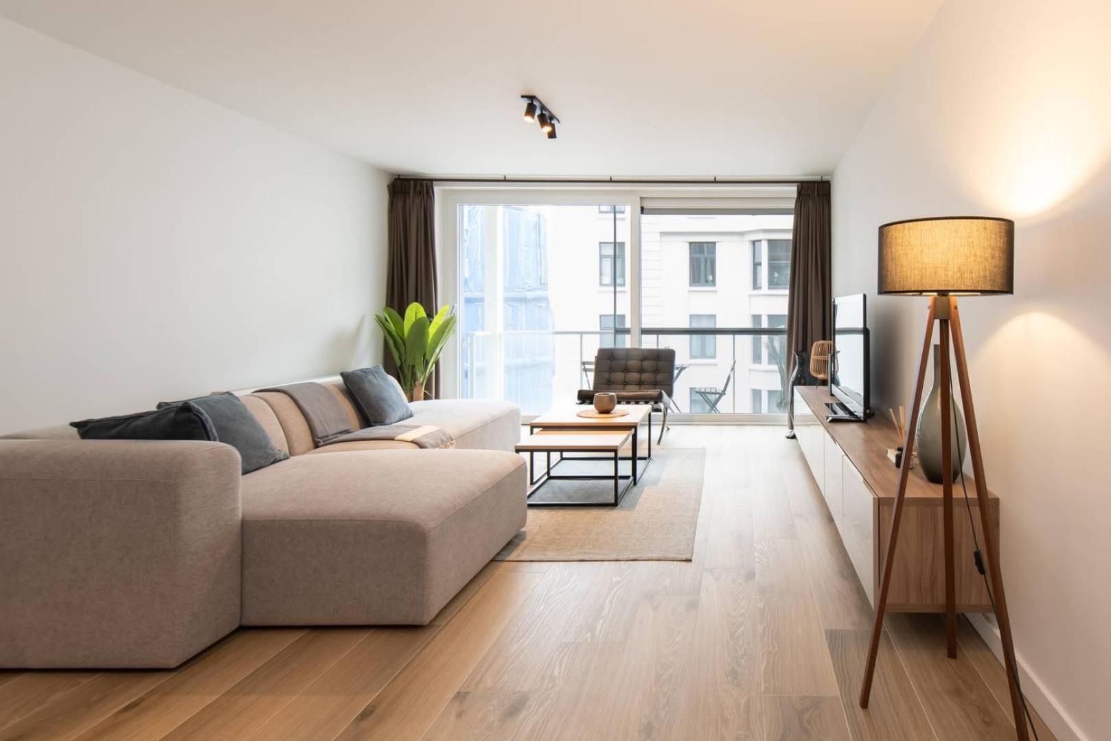 Luxueus, Ruim Appartement Op 350M Van Het Strand Oostende Bagian luar foto